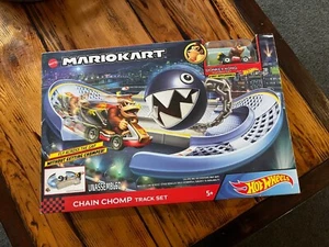 Mattel Hot Wheels NOS Mario Kart Chain Chomp Track Set 2019 As New - Bild 1 von 6