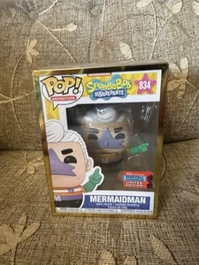 Funko Pop Bob Esponja Pantalones Cuadrados Sirena #834 - Imagen 1 de 2