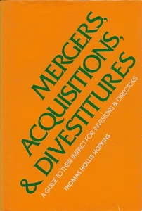 Mergers, Acquisitions and Divestitures A Guide to Their Impact for Investors - Imagen 1 de 1