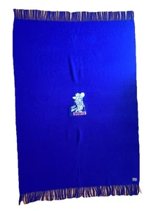 Vintage Ole Miss Rebels Pendleton Wool Stadium Blanket Colonel Reb RARE 64x46in - Picture 1 of 5