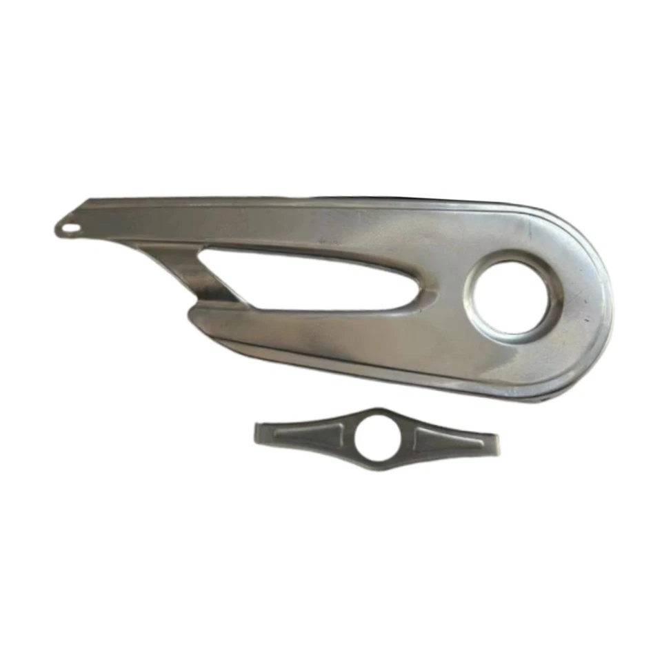 Bicycle chain cover, universal accessory, replacement metal bicycle chain guard, - Image 1 of 1