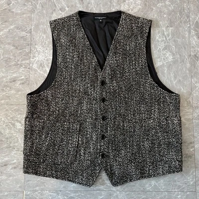 Engineered Garments 24Aw Odd Vest Wool Homespun Mixed Gilet - Image 1 of 4