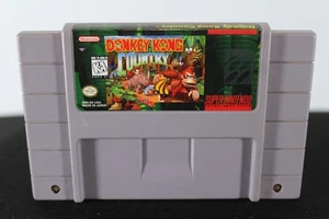 Cartucho Auténtico Super Nintendo (SNES) Donkey Kong Country Probado Funciona - Imagen 1 de 6