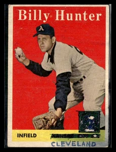 1958 Topps #98a Billy Hunter Name in white letters - Picture 1 of 2