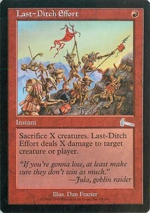 Urza's Legacy #83 Last-Ditch Effort - Imagen 1 de 2