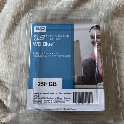 Western Digital 250GB Hard Drive 3.5" SATA - Image 1 of 2