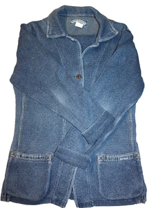 Women's Blue Willi's Cardigan Cotton Blue Sweater Denmark S - Picture 1 of 6