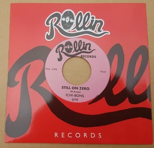 ICHI-BONS - "STILL ON ZERO" b/w "BACK ALLEY STROLL" - HOT ROCKABILLY HEAR THEM! - Imagen 1 de 2