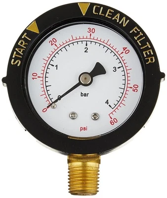 Pentair 190058 Pressure Gauge For Pentair 160317, 160318, 160340 - Image 1 of 2