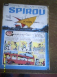 7 REVUES  SPIROU NOVEMBRE  ET DECEMBRE    1963 COMPLETS AVEC MINI RECIT - Picture 1 of 7