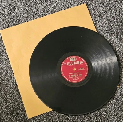 Judy Garland The Man That Got Away 78 об/мин ПОЧТИ КАК НОВАЯ L@@K! - Изображение 1 из 4