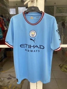 Authentic Manchester City Heimtrikot 2022/23 Large Puma - Bild 1 von 4