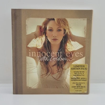 DELTA GOODREM 'Innocent Eyes' 2x Disc Pop CD/DVD Album Limited Edition Digipak — 第 1/4 张图片