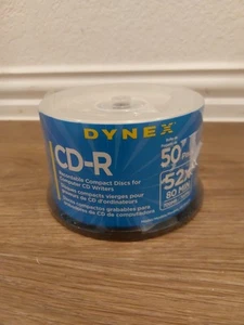 Dynex Cd-r 50 Pack 52x 80min - Picture 1 of 2