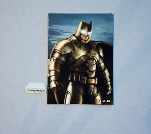 Batman V Superman Hubsnaps Checkliste #40 Armored Batman Super Rare - Bild 1 von 1