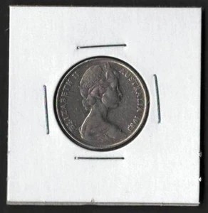 AUSTRALIA 1983 Fine Copper-Nickel Coin 10 Cents  KM# 65 - Picture 1 of 2