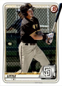 2020 Bowman Prospects #BP-133 Grant Little San Diego Padres
