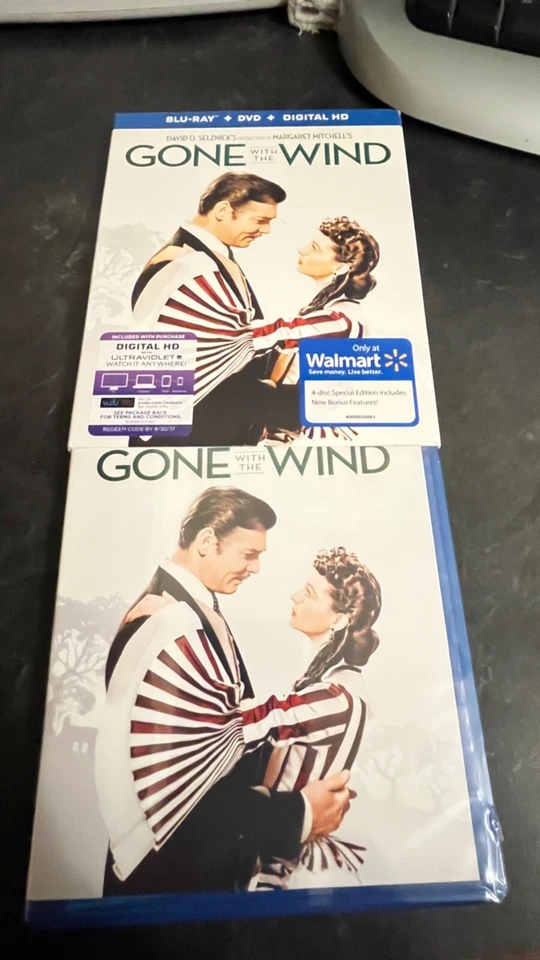 Gone With The Wind 1939 Classic 75th Anniversary Edition 4 Disc Blu-ray 2014
