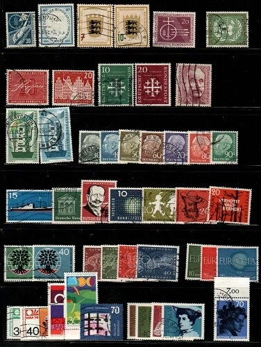 Germany Scott 701 // 1161 Used sets, #701 is a single (CV $88.00) [TG280] - Image 1 of 1