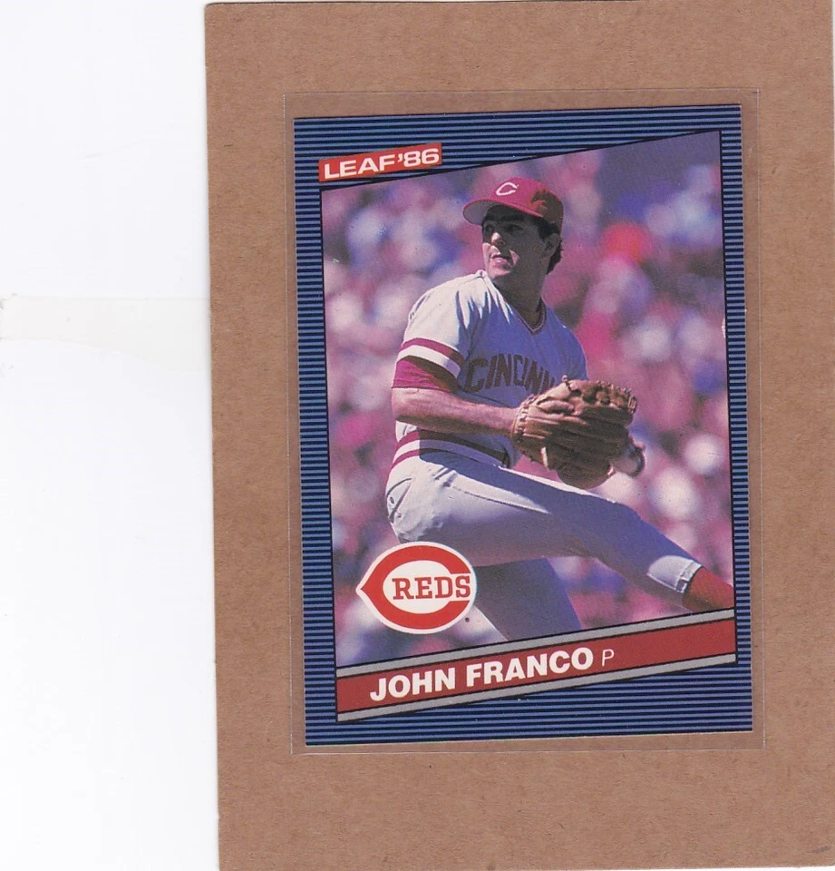 1986 LEAF BASEBALL JOHN FRANCO #240 REDS NMMT OR BETTER *E3865 - Image 1 of 1