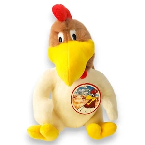 1993 Foghorn Leghorn Plush 12" Looney Tunes 24K Warner Bros Tags Attached - Picture 1 of 14