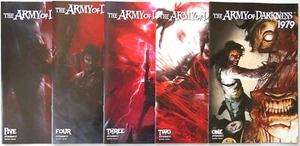 THE ARMY OF DARKNESS 1979 (5) comic SET #1 2 3 4 5 Dynamite 1st print Ash - Picture 1 of 6