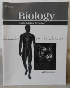 Biology God's Living Creation Abeka Book 10 Quiz Key - Picture 1 of 2