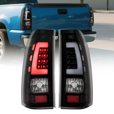 LED Rear Tail Lights For 99-06 Chevy Silverado 99-02 GMC Sierra 1500 2500 3500 - Image 1 of 4