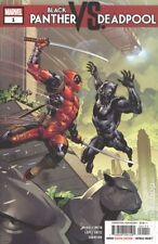 Black Panther vs. Deadpool 1A Benjamin VF 8.0 2018 Stock Image