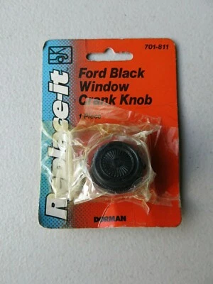Perilla manivela ventana negra Ford Dorman 701-811 Foto 1 de 2