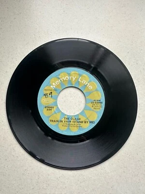 The Clash - Train in Vain/London Calling. Jukebox. 7” Vinyl. USA reissue. VG+ Foto 1 de 4