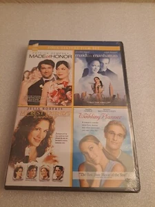 Made of Honor/Maid Manhattan/Best Friends Wedding/Wedding Planner DVD 4-Disc NEW - Picture 1 of 2