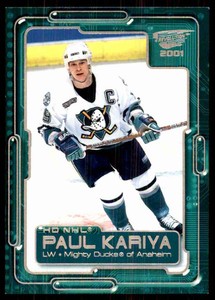 2000-01 Pacific Revolution Hd NHL Paul Kariya #1