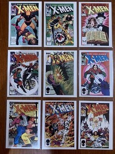 1990 Comic Images Uncanny X-MEN COVERS 2 Series 2 Complete Set 1-45 + Header NM