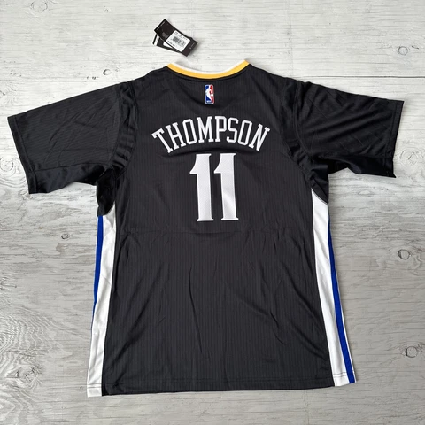 New! Deadstock Klay Thompson Golden State Warriors Sleeved Swingman Jersey Large Cover
