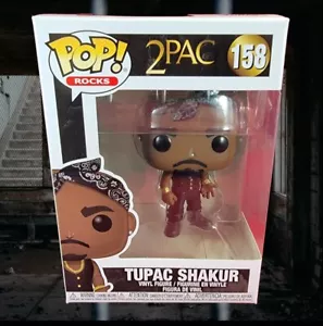Túpac Shakur Funko # 158 (nuevo en caja) con protector contra pop - Imagen 1 de 7