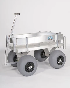 NEW Kahuna JUNIOR Beach Wagon-Walls-No Rust-Balloon Tires-Rod Holders-Made USA - Bild 1 von 11