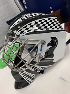 New Reebok 9K Pro Goalie Mask Helmet senior medium black
