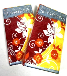 Herbst Herbst Blumen 2-lagig Gäste Abendessen Papier Servietten 24 pro Packung 48 insgesamt MCM - Bild 1 von 5