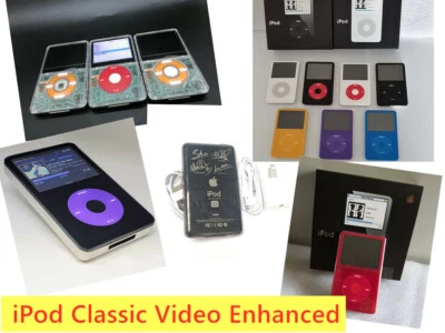 NEW Enhanced Apple iPod Classic Video 5th 5.5 Gen 256GB /512GB/1TB SD Card SSD - Image 1 of 4