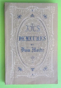 Antico libretto canivet santino holy card  Demeures du divin maitre 16 immagini  - Picture 1 of 7