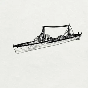 SSMODEL 1/700 Model Kit Soldato Italiano Classe Cacciatorpediniere Corazziere Scafo Completo - Foto 1 di 3