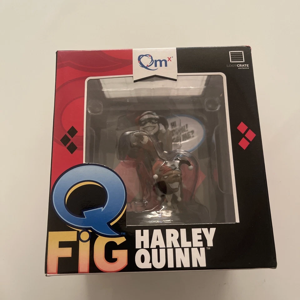 2016 Loot Crate Quantum Mechanix Harley Quinn Q-fig Figure
