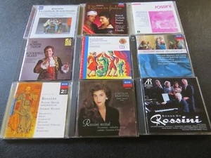 ROSSINI - Arias/Mass - 9 x CD Job lot - Chailly/Blake/Davis/Pavarotti/Bartoli - Picture 1 of 10