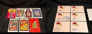 2020 Topps Wacky Packages April Fools Postcards 6AUTOGRAPHED CARDS Kirscht, Joe - Picture 1 of 4