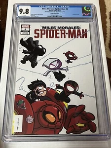 Miles Morales Spider-Man 8 Variant  Edition Scottie Young CGC 9.8 Limited #156  - Picture 1 of 3