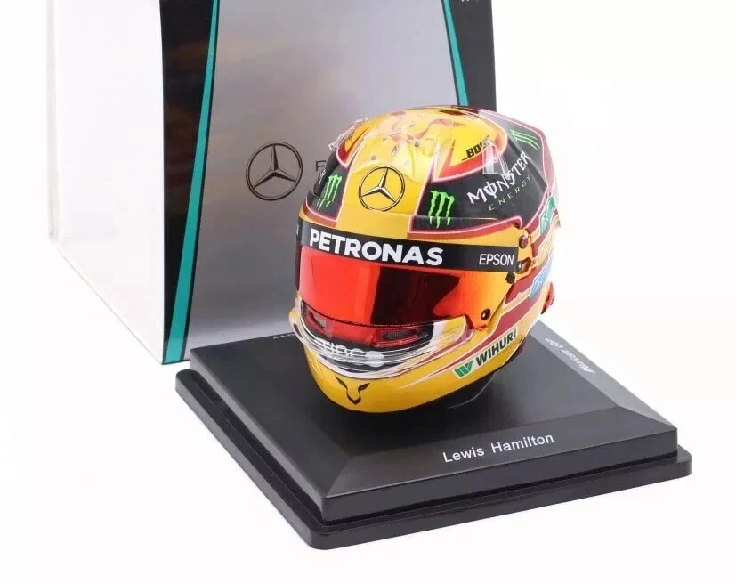 Casque Lewis Hamilton World Championship 2017 Mexican GP 5HF171 helmet Spark 1/5