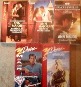 5 ANN MAJOR Paperbacks - Wild Innocence A Knight in Tarnished Armor + - Bild 1 von 1