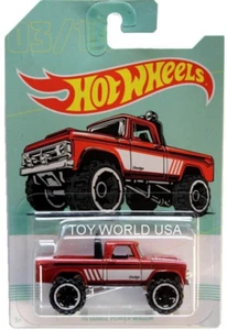 2019 Hot Wheels American Pickup Truck Series #3 '70 Dodge Power Wagon Red - Picture 1 of 1
