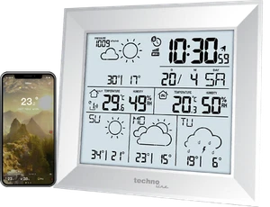 Technoline WD2000 Internet Wetterstation mit kostenloser Direkt Wetter App - Bild 1 von 2